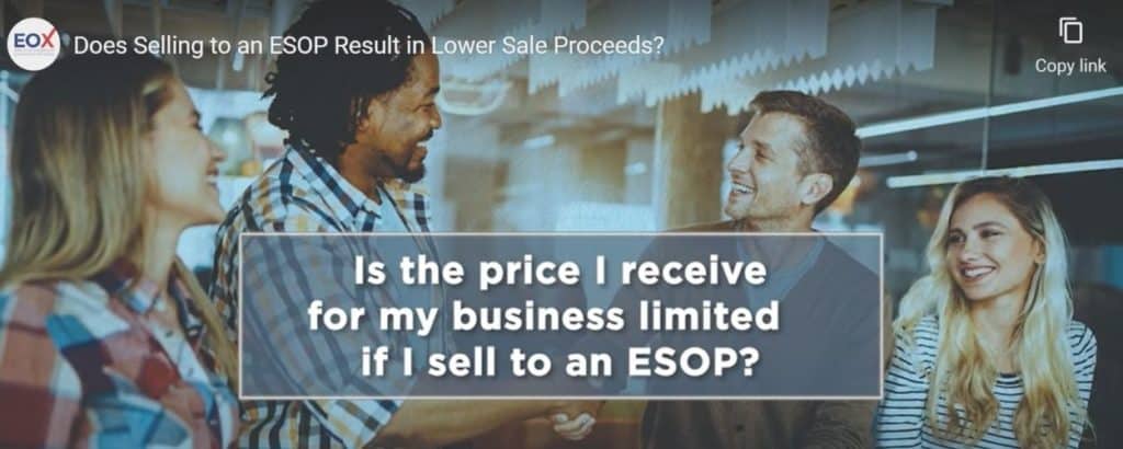 selling to an ESOP video