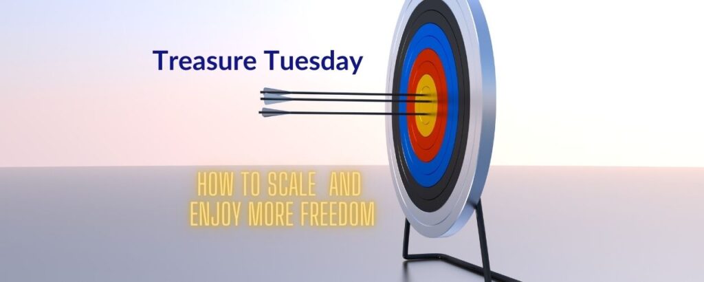 Treasure Tuesday - scale and enjoy freedom b