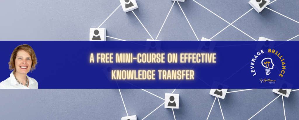 knowledge transfer free mini-course